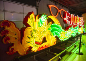 Grauman's Chinese Theatre Neon Dragon